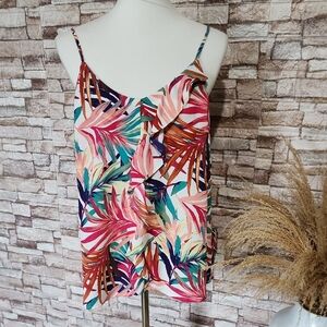 Attention Tropical Print Women's Top